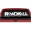 roadkill Rear window Decal Sticker