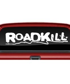 roadkill Rear window Decal Sticker