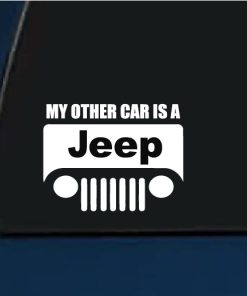 My other car is a Jeep Decal Sticker