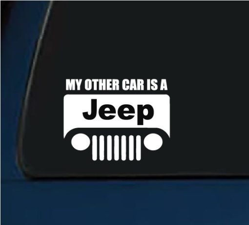 My other car is a Jeep Decal Sticker