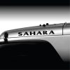 Jeep Wrangler Sahara Hood Decal Sticker