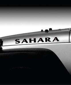 Jeep Wrangler Sahara Hood Decal Sticker