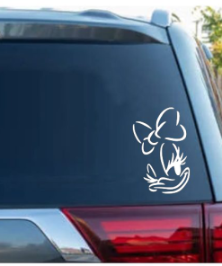 Daisy Duck Smiling Decal Sticker