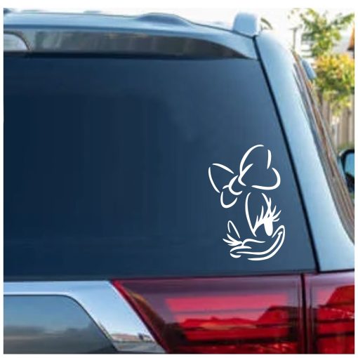 Daisy Duck Smiling Decal Sticker