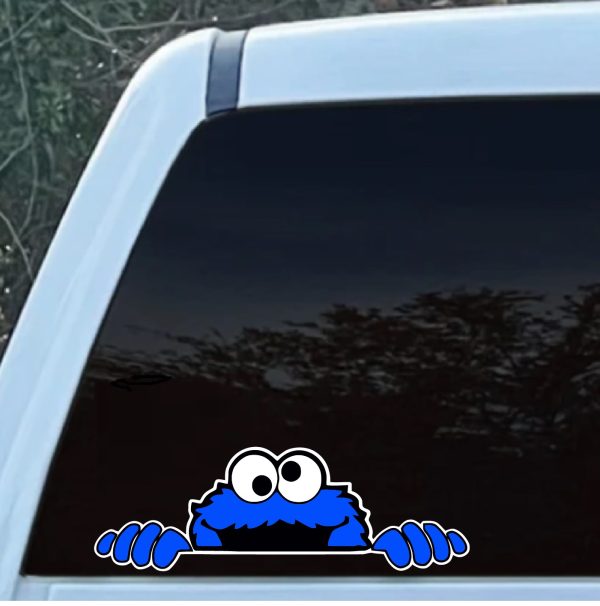 Cookie Monster Full Color decal Sticker