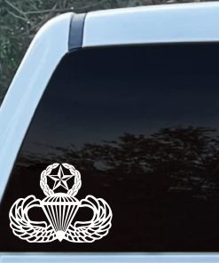 Master Jump Wings Decal Sticker