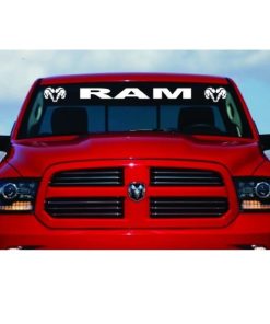 Dodge Ram Logo Windshield Decal