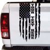 tailgate custom text decal