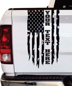 tailgate custom text decal