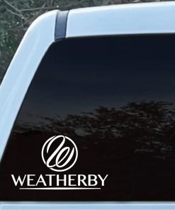 Weatherby Decal Sticker