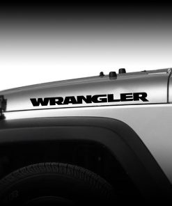 wrangler hood solid Decal Sticker