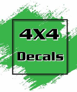 4x4 Decal Stickers