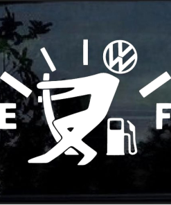 VW Funny Gas Gauge Decal sticker