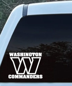 Washington Commanders Window Decal Sticker