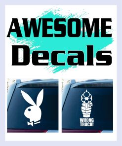 Awesome decal stickers