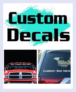 Custom decals and Stickers