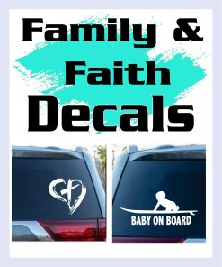 Window Decal Stickers for the Family