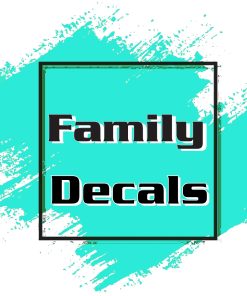Window Decal Stickers for the Family