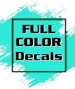 Full color Decal Stickers