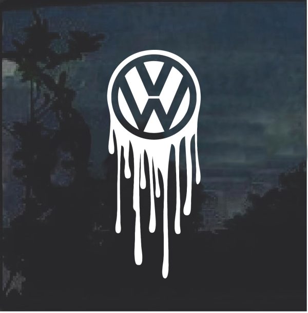 vw drip decal sticker