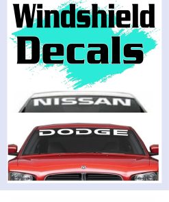 Windshield Decal Stickers