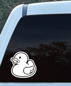 Rubber Duck Window Decal Sticker