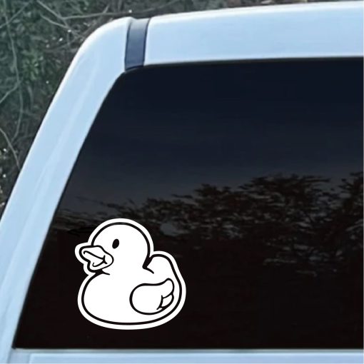 Rubber Duck Window Decal Sticker