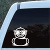 Rubber Duck With Sunglasses decal sticker