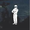 Stig Figure Standing Decal Sticker