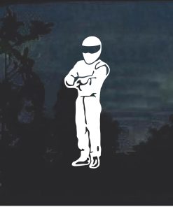 Stig Figure Standing Decal Sticker