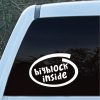 Bigblock Inside Window Decal Sticker