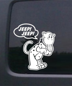 Eugene Jeep Jeep Decal Sticker