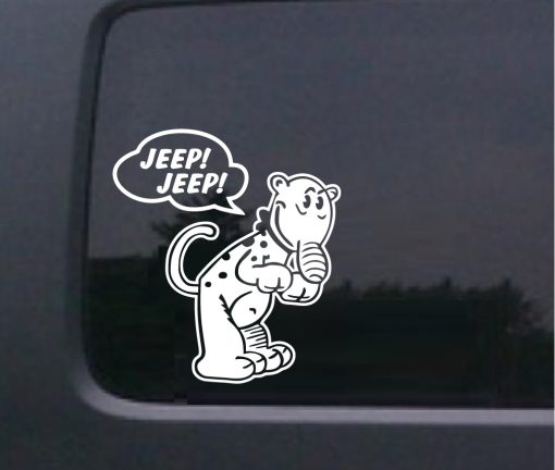 Eugene Jeep Jeep Decal Sticker