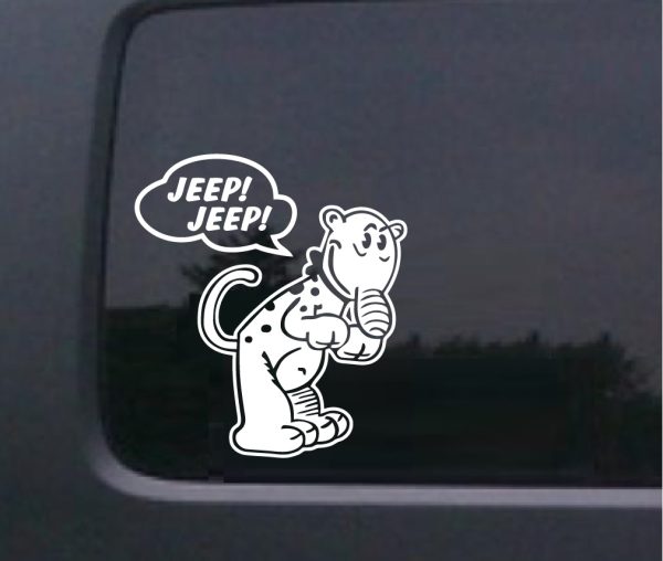 Eugene Jeep Jeep Decal Sticker