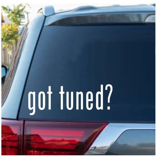 Got Tuned JDM Window Decal Sticker