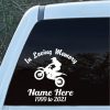 In Loving Memory Dirt Bike Decal Sticker