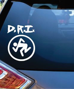 Dirty Rotten imbeciles Skanker mosh man Decal Sticker