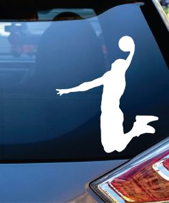 Kobe Bryant silhouette slam Decal Sticker