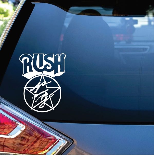 Rush Grace Under Pressure Decal Sticker