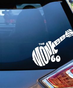 The Monkees 60th Anniversary Decal Sticker