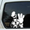 Goofy Waving - Cartoon Decal Sticker