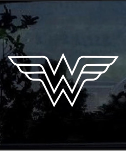wonder woman outline decal sticker