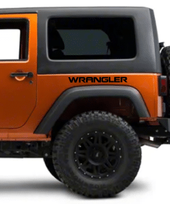 Wrangler rear quarter Decal Sticker