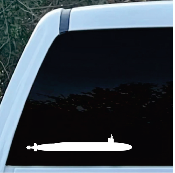 ohio class trident submarine Decal Sticker