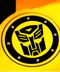 Transformers Autobot Fuel Door window decal Sticker