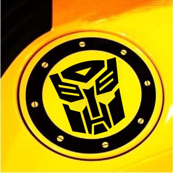 Transformers Autobot Fuel Door window decal Sticker