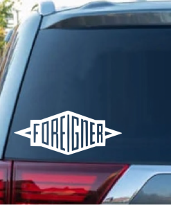 Foreigner Music Band Decal Sticker