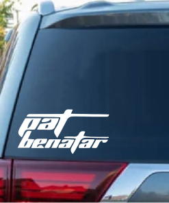 Pat Benatar Band Window Decal Sticker