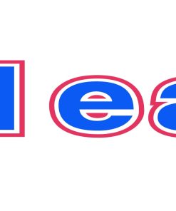 Logo displaying the blue word 'bald eagle' with a red outline on white background.