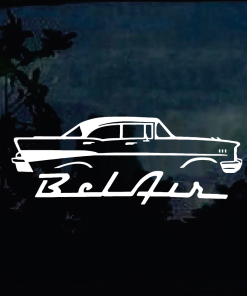 Chevy Belaire window decal sticker